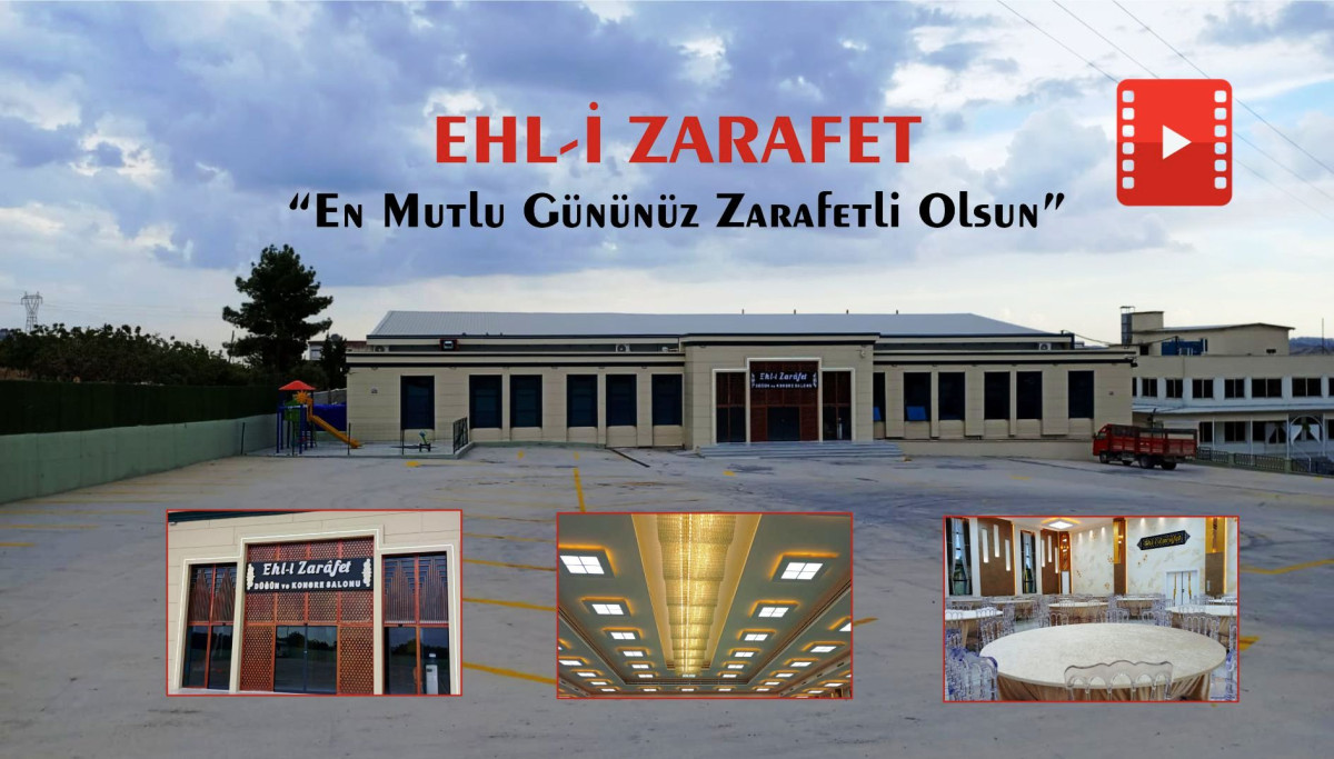 Ehl-i Zarafet Düğün Salonu Kapılarını Şanlıurfa’ya Açtı