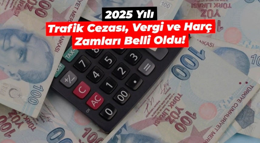 Ehliyet, Pasaport, MTV, Ceza ve Vergiler... 2025 Yılı Zamları Kesinleşti