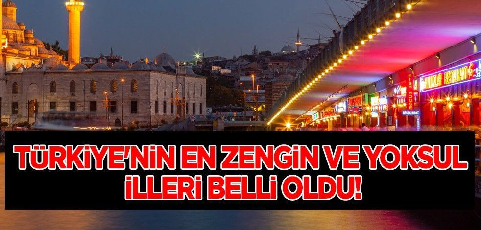 En zengin şehirler sıralandı!