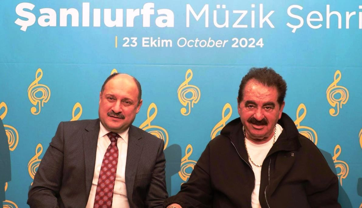 Tatlıses, UNESCO Müzik Şehri Şanlıurfa Programı İçin Memleketine Geldi 