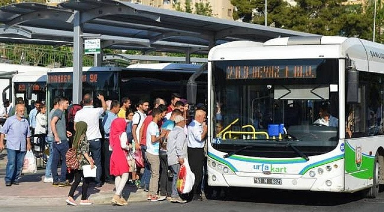 Urfa’da Kurban Bayramı Boyunca Şehir İçi Ulaşım Ücretsiz Olacak